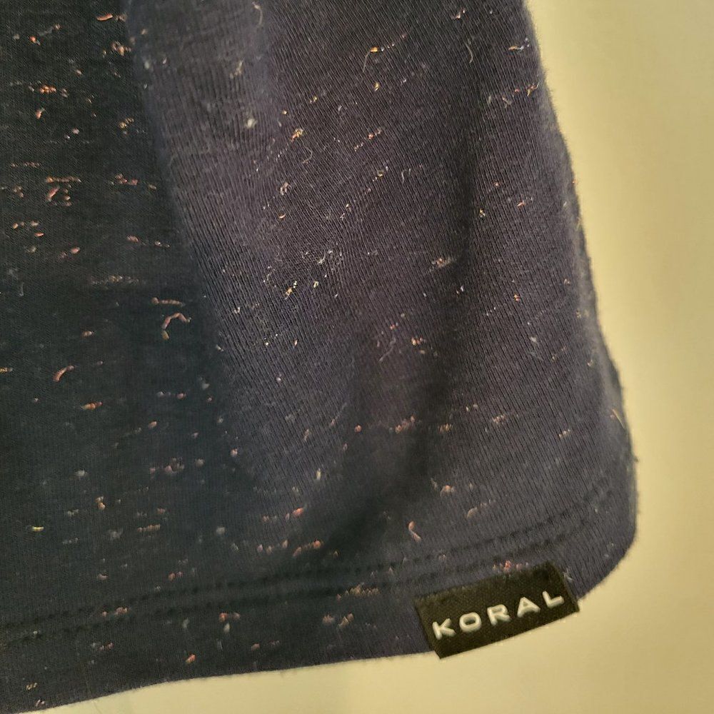 KORAL Black Tank Top size M - Picture 2 of 6